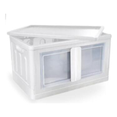 Imagem de Organizador dobravel branco porta dupla 75l - ARQPLAST