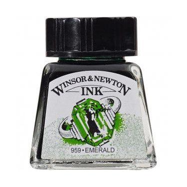 Imagem de Tinta para Desenho Winsor & Newton 14ml Emerald - WINSOR NEWTON