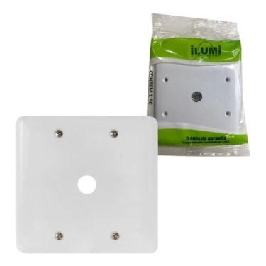 Imagem de Placa Espelho 4x4 Com Saída Para Fio Stylus - Ilumi