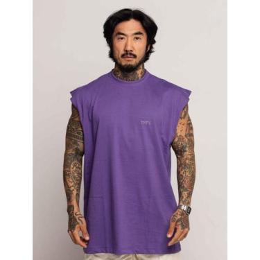 Imagem de Regata Oversized Thpe Premium  - Thpe Store, Roxo, G