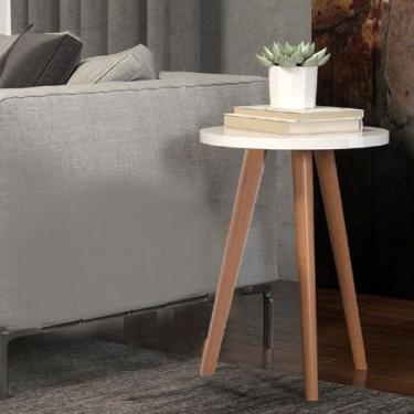 Imagem de Mesinha Pé Palito MDF Resistente Retro - Móveis C.