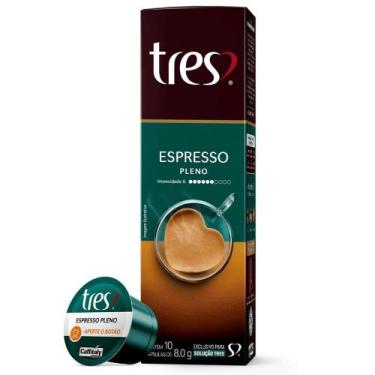 Imagem de Café Pleno (Intensidade 6), 10 Cápsulas, Três Corações - Tres