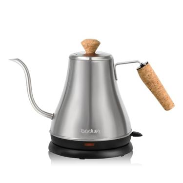 Imagem de Bodum Chaleira elétrica Melior Gooseneck 11883-57US, 765 ml, Matt Chrome