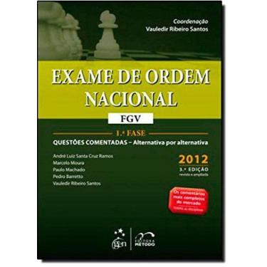 Imagem de Livro - Exame de ordem nacional - FGV - 1ª fase