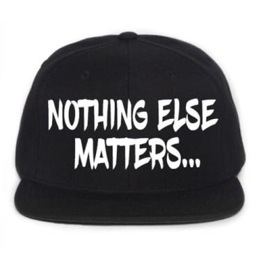 Imagem de Boné Bordado - Nothing Else Matters Rock And Roll Metal - HIPERCAP