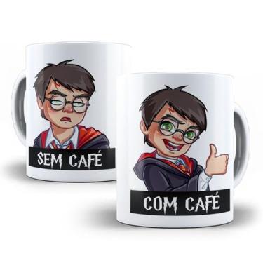 Imagem de Caneca Harry Potter Com Café Sem Café Porcelana - Tio da Caneca
