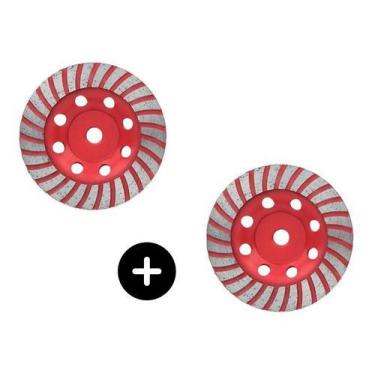 Imagem de Discos De Desbaste Diamantado 4.1/2  115mm Cortag (2und)