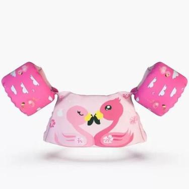Imagem de Boia infantil colete salva  vidas nash flamingo - abc