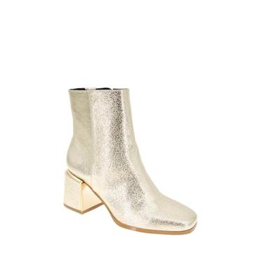 Imagem de BCBGeneration Bota feminina Sandra no tornozelo, Platino, 37