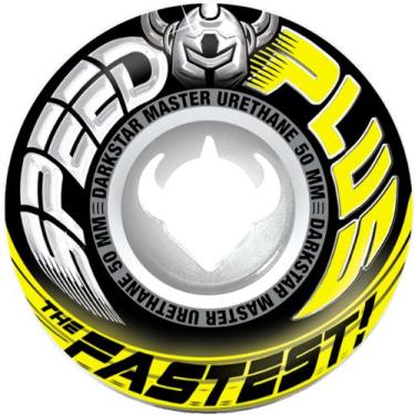 Imagem de Darkstar Speed Plus Rodas, Amarelo, 50 mm