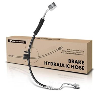 Imagem de A-Premium Mangueira hidráulica de freio traseiro compatível com modelos selecionados Chevy, GMC e Isuzu - C6500/C7500 Kodiak, T6500, T7500, C6500/C7500 Topkick, FTR, FVR, HTR, HVR - Substituição #