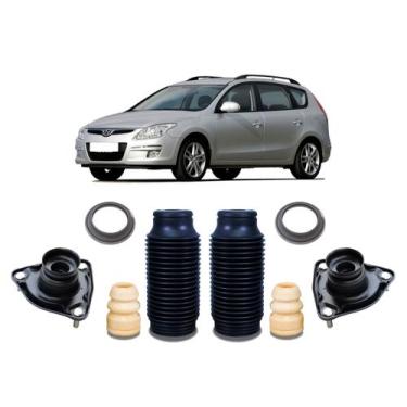 Imagem de Par Kit Batente Suspensão Dianteira Hyundai I30 Cw 2010/2012 - QualyKi