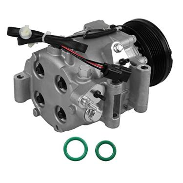 Imagem de DOCAS Compressor AC com embreagem CO 4918AC Compressor de ar condicionado adequado para Honda Civic 1.8L 2006 2007 2008 2009 2010 2011 Honda Civic 1.8L - plugue de 3 pinos