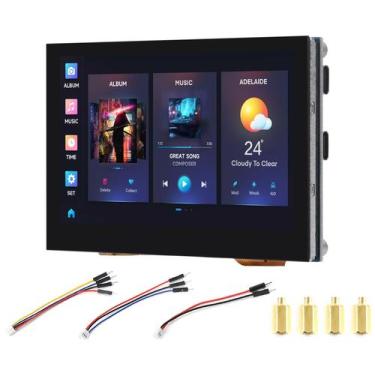 Imagem de Microcontrolador Waveshare ESP32-S3 da placa de desenvolvimento