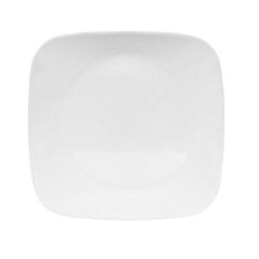Imagem de Prato Corelle Quadrado Branco Puro 16,5 cm [Conjunto de 6]