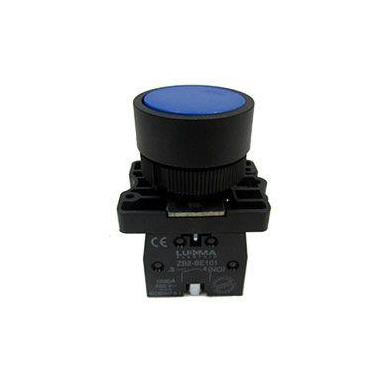 Imagem de Botao lk2 ea61 plastico azul na lukma