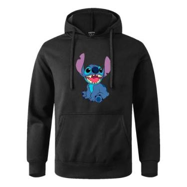 Imagem de Blusa Moletom Casaco Lilo E Stitch Agasalho Desenho