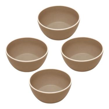 Imagem de Bowl Melanina Plástico Sobremesa Área Gourmet - 4 Unidades - Wolff