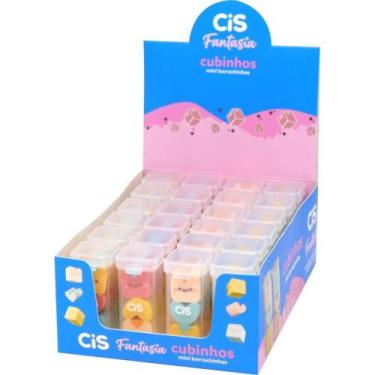 Imagem de Borracha Decorada CIS Cubinhos 2MODELOS TB.C/03 DP.C/24 - Sertic