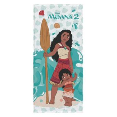 Imagem de Toalha de banho infantil felpuda personagens-lepper divertid, MOANA