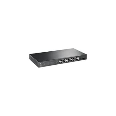 Imagem de TP-Link TL-SG2428P | Jetstream 24 Port Gigabit Smart Managed PoE Switch | 24 PoE+ Port @250W, 4 SFP Slots | Omada SDN Integrated | PoE Recovery | IPv6 | Static Routing | Limited Lifetime Protection