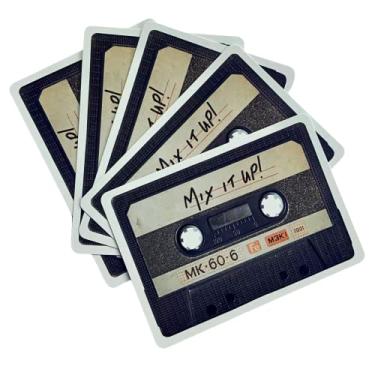 Imagem de ATOMS ESSENTIALS Mix IT UP! Cassette Mixtape Playing Cards Retro Deck Game Night for The Music Lover Mix Tape - Great Gift!