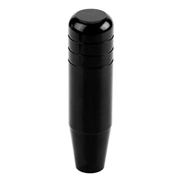 Imagem de Manopla de Mudança de Marcha Manual Universal, Liga de Alumínio, Alavanca de Mudança de Marcha, 13cm, Preto, Azul, Vermelho, Interior Universal do Carro (Preto)