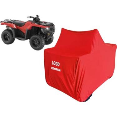 Imagem de Capa Quadriciclo Honda FourTrax Rancher Anti Risco (Vermelho)