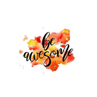 Imagem de Be Awesome: Dot Grid Bullet Notebook Journal, Dots Great For Journaling, Notes, And Organization Gift, Dotted Great For Doodling Or Writing