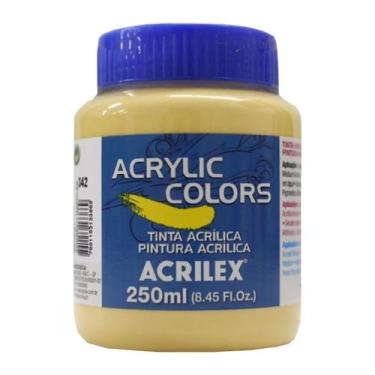Imagem de Tinta Acrylic Colors 250ml G1 342-amarelo Acrilex, 342 - AMARELO NAPOL