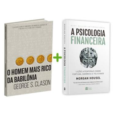 Imagem de Kit 2livros, O Homem mais Rico da Babilônia + A Psicologia Financeira,