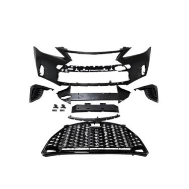 Imagem de Alto desempenho injeção PP carro pára-choques compatível para Lexus CT200 2012-2020 kits de corpo do carro pára-choque dianteiro grade