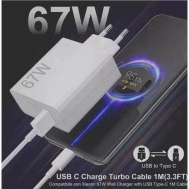 Imagem de Carregador Turbo Tipo C 67w Xiaomi - MESTORE