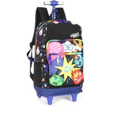 Imagem de Mochila com Rodinha, Divertidamente Azul, Luxcel