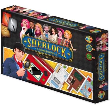 Imagem de Jogo de Tabuleiro Investigação Detetive Sherlock - LF PRESENTES