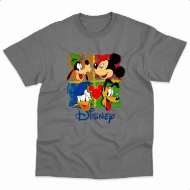 Imagem de Camiseta Mickey Pateta Pluto Pato Donald Estampado Desenho - Use Argum