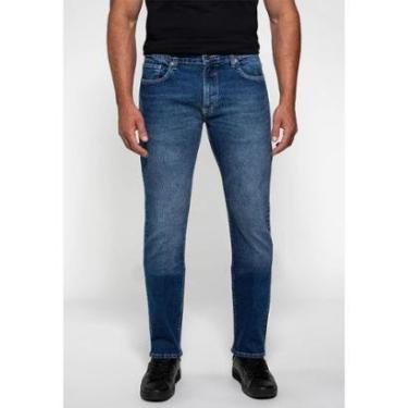 Imagem de Calça Jeans Slim Straight Guess Azul-Masculino