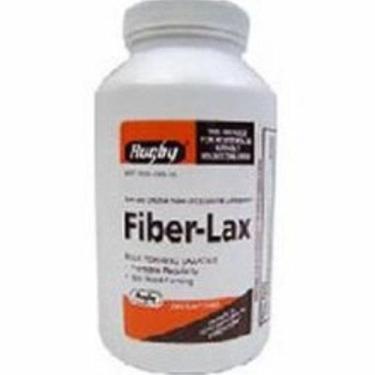 Imagem de Comprimido Laxante Fiber-Lax 60 por frasco 500 mg Policarbofilo de Cálcio Força 60 Contagens da Major Pharmaceuticals (pacote com 6)