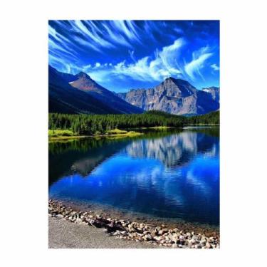 Imagem de Artesanato Pintura Diamante Diy 30X40 - montanhas CY-FJ10408 - PPSHOP