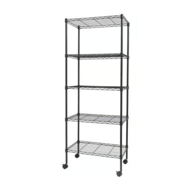 Imagem de Estante Metálica 5 Níveis Preta