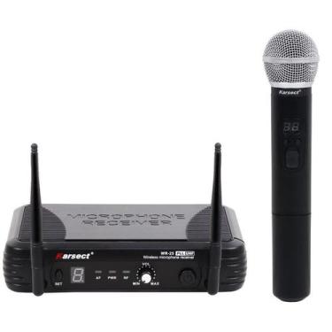 Imagem de Microfone Sem Fio PLL Uhf Karsect WR-25/HT-25A