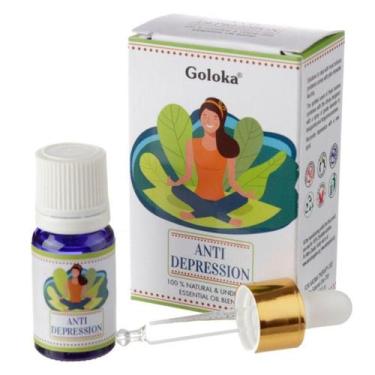 Imagem de Óleo Essencial Goloka Anti Depression Depressão com 10ml - Lua Mística