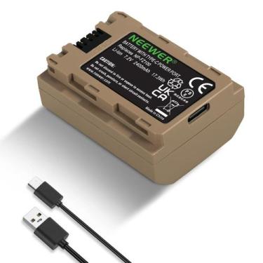 Imagem de Bateria de substituição Neewer NP-FZ100 2400mAh para câmeras Sony