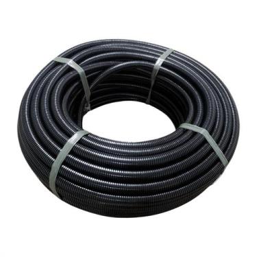 Imagem de Mangueira Sanfonada Corrugada 3/4" Preta PVC 5 Metros - Trane