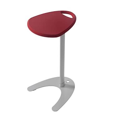 Imagem de Smart Table Medium - Mesa de Apoio Vermelha com estrutura Ice Silver, Octoo