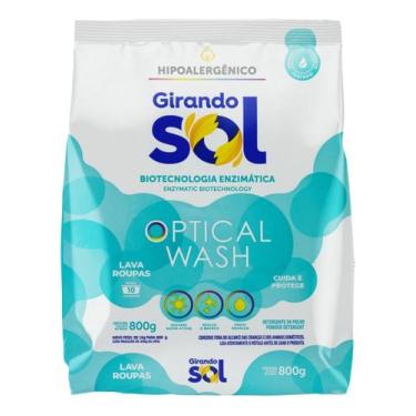 Imagem de Kit c/ 6 Lava-Roupas Po Girando Sol Optical Wash 800g