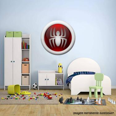Imagem de Adesivo De Parede Escudo Do Homem Aranha