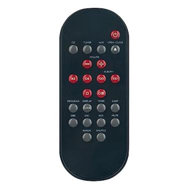 Imagem de Controle remoto de substituição MCM240 compatível com sistema Philips Micro Hi-Fi MCM240 MCM240/21 MCM240/21M MCM240/22 MCM240/25 MCM240/37 MCM240/37B MC230 MC235