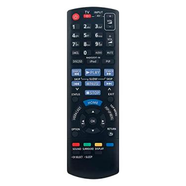 Imagem de Beyution Controle remoto de substituição N2QAYB000630 adequado para Panasonic Blu-ray Disc Home Theater SA-BTT262 SC-BTT262 SC-BTT362SA-BTT362 SC-BTT370 SC-BTT270 SC-BTT775 SA-BTT370 SA-BTT262EG