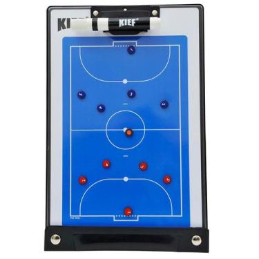 Imagem de Prancheta Tática Magnética Futsal com Caneta Kief